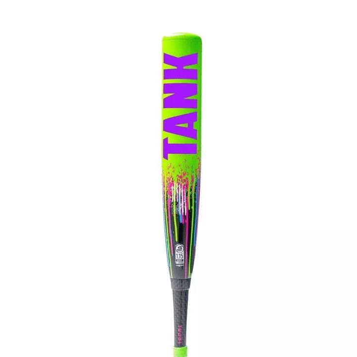 Soldier Sports Youth Tank Double Wall 28/18 USSSA Baseball Bat (-10) 2025 - GREEN/PURPLE