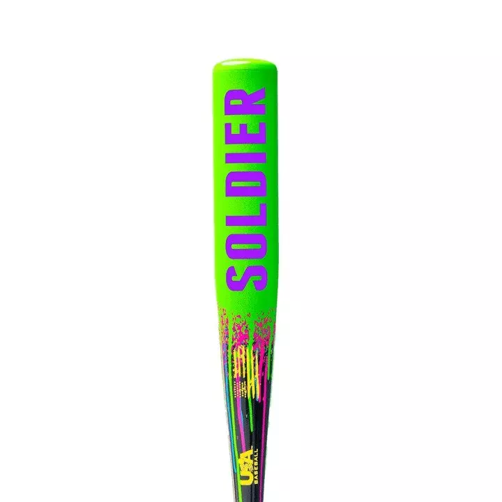 Soldier Sports Tank USA 28/18 Baseball Bat (-10) 2026 - GREEN/PURPLE