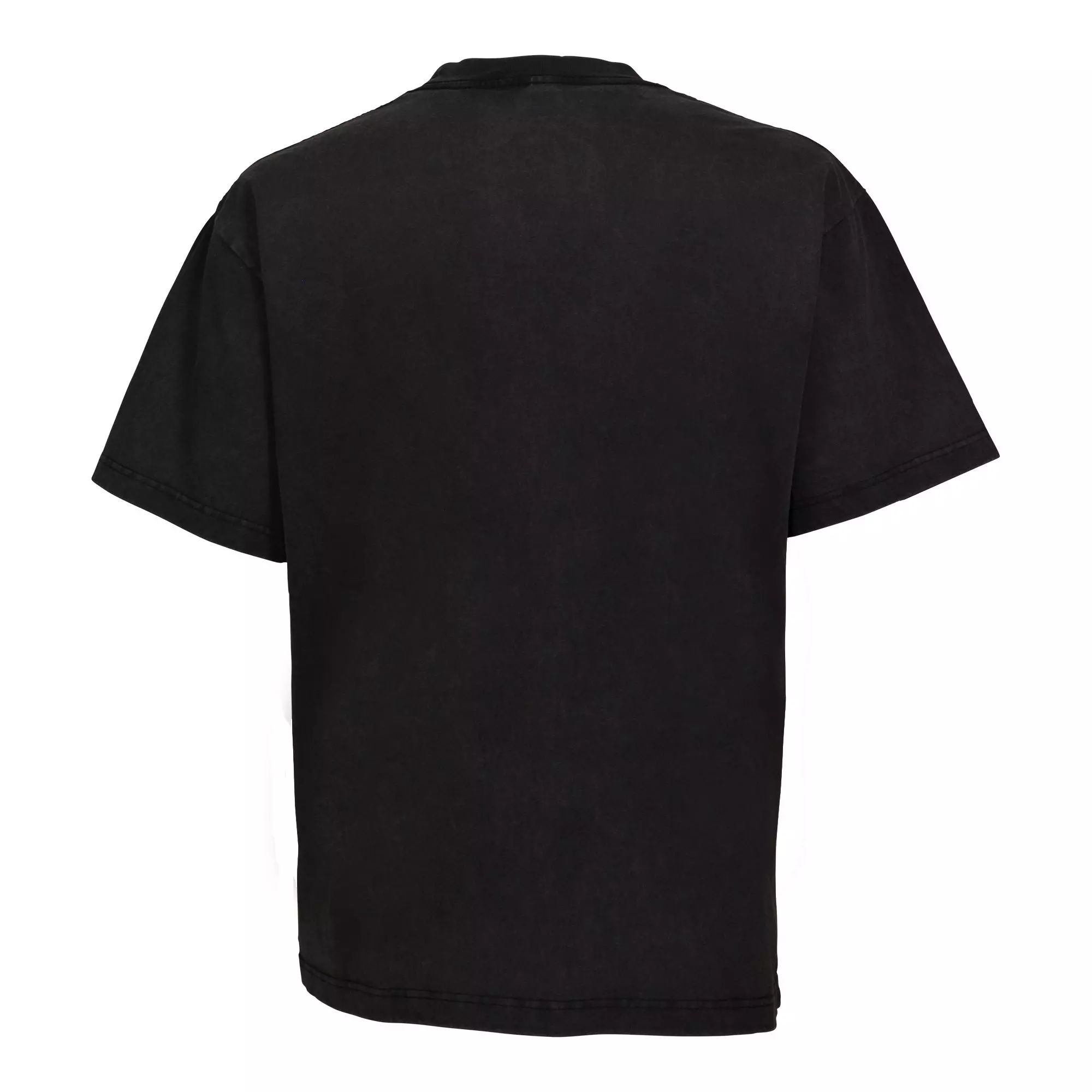 ID Supply Men's Rodman Dribble Logos Tee - Washed Black - BLACK
