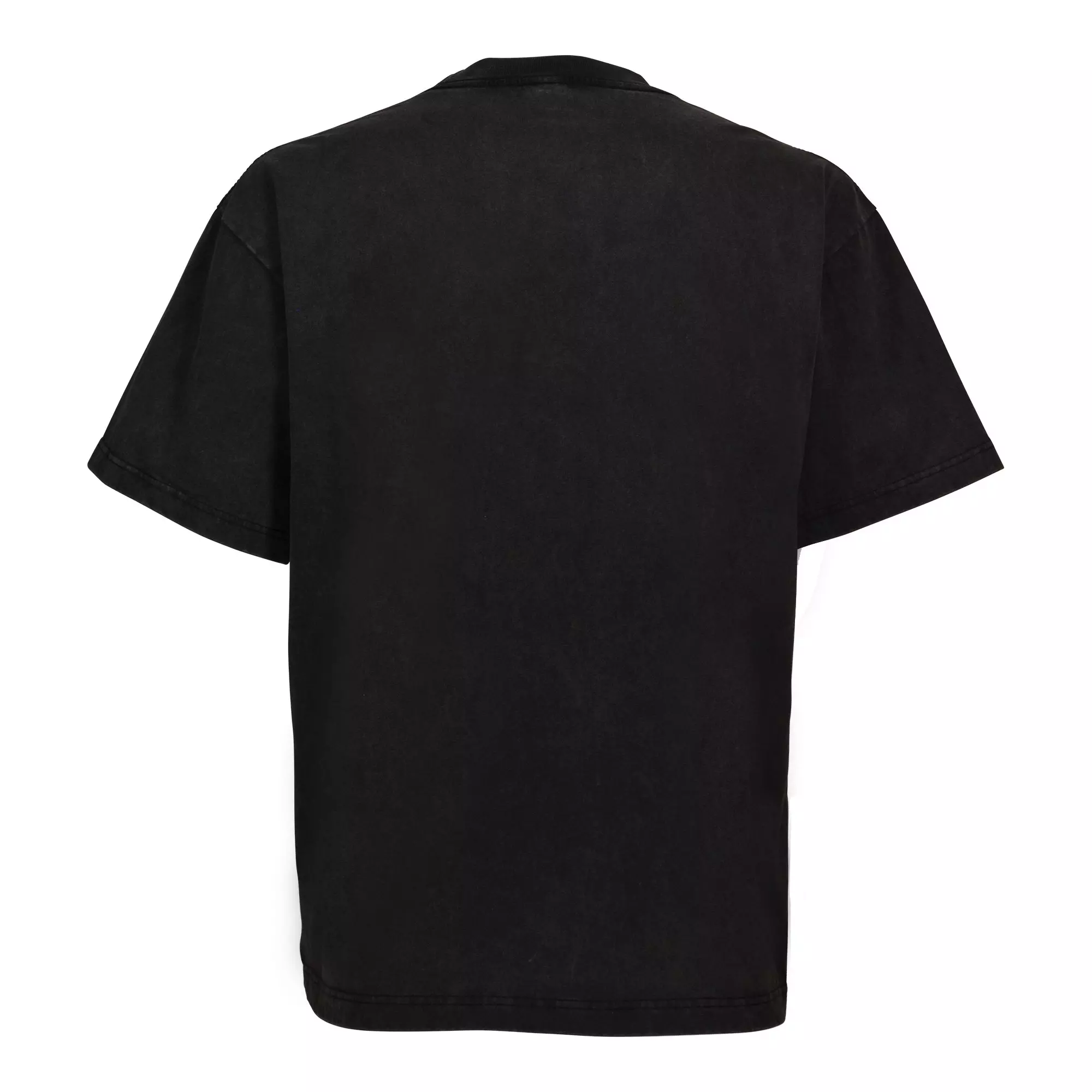 ID Supply Men's The Rock Big Head Tee - Washed Black - BLACK