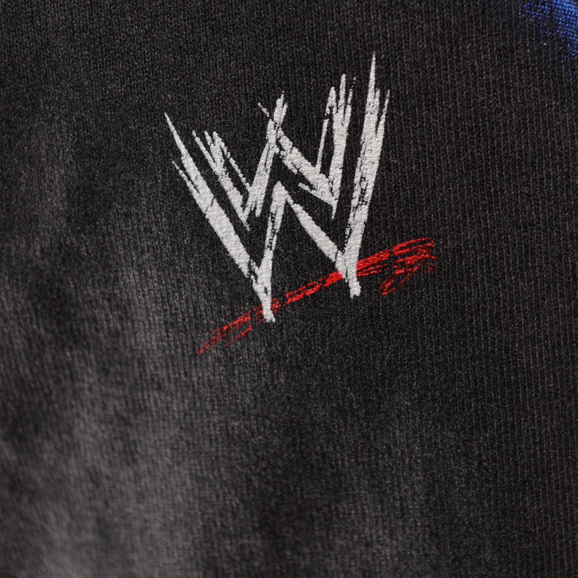 ID Supply Men's The Rock Big Head Tee - Washed Black - BLACK Thumbnail View 5