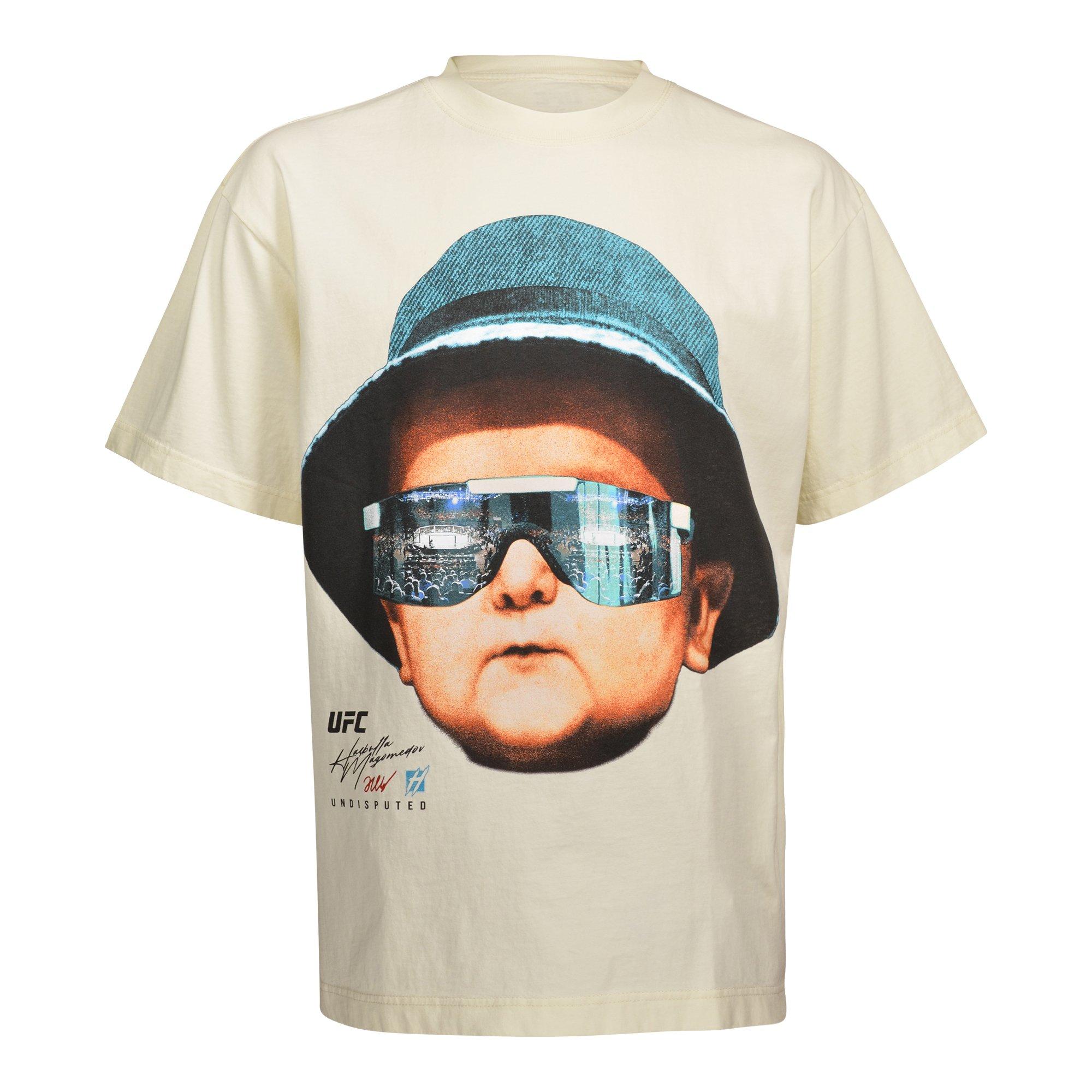 ID Supply Men's Hasbulla Bucket Hat Big Heat Tee - Cream