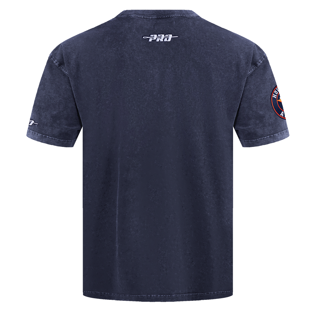 Pro Standard Houston Astros Eternal Skull Drop Shadow Tee-Black - NAVY Thumbnail View 2