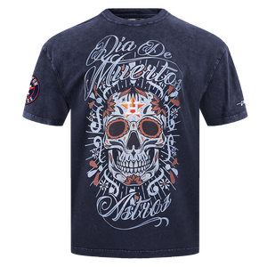 Pro Standard Houston Astros Eternal Skull Drop Shadow Tee-Black