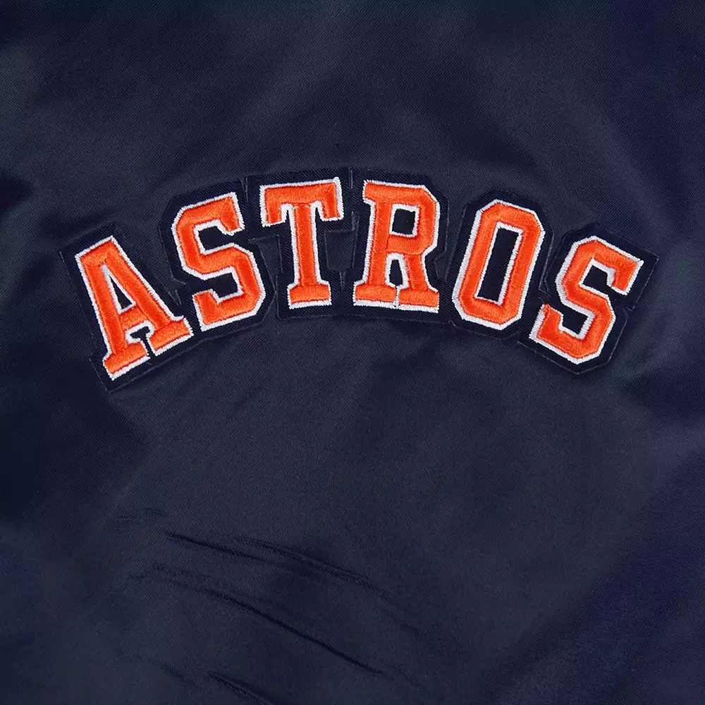 Pro Standard Houston Astros Eternal Skull Drop Shadow Jacket-Black - NAVY