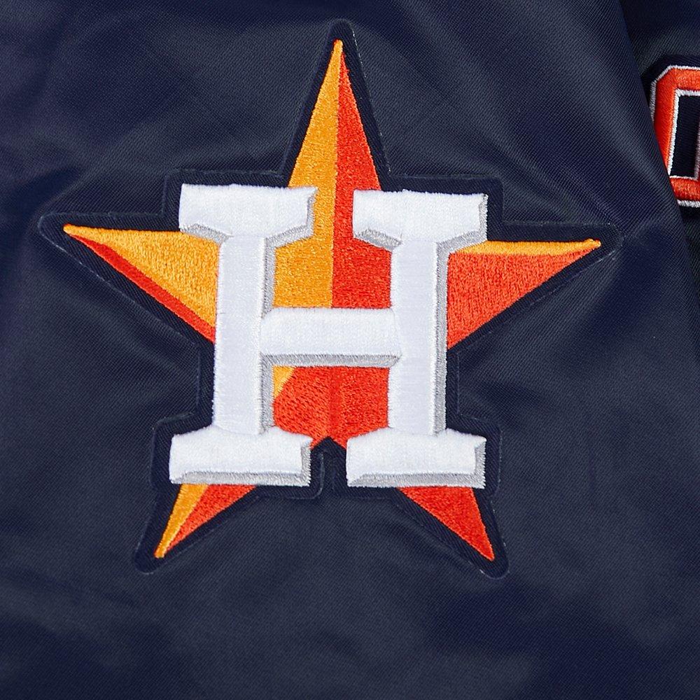 Pro Standard Houston Astros Eternal Skull Drop Shadow Jacket-Black - NAVY Thumbnail View 8