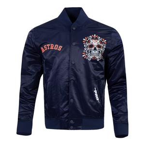 Pro Standard Houston Astros Eternal Skull Drop Shadow Jacket-Black