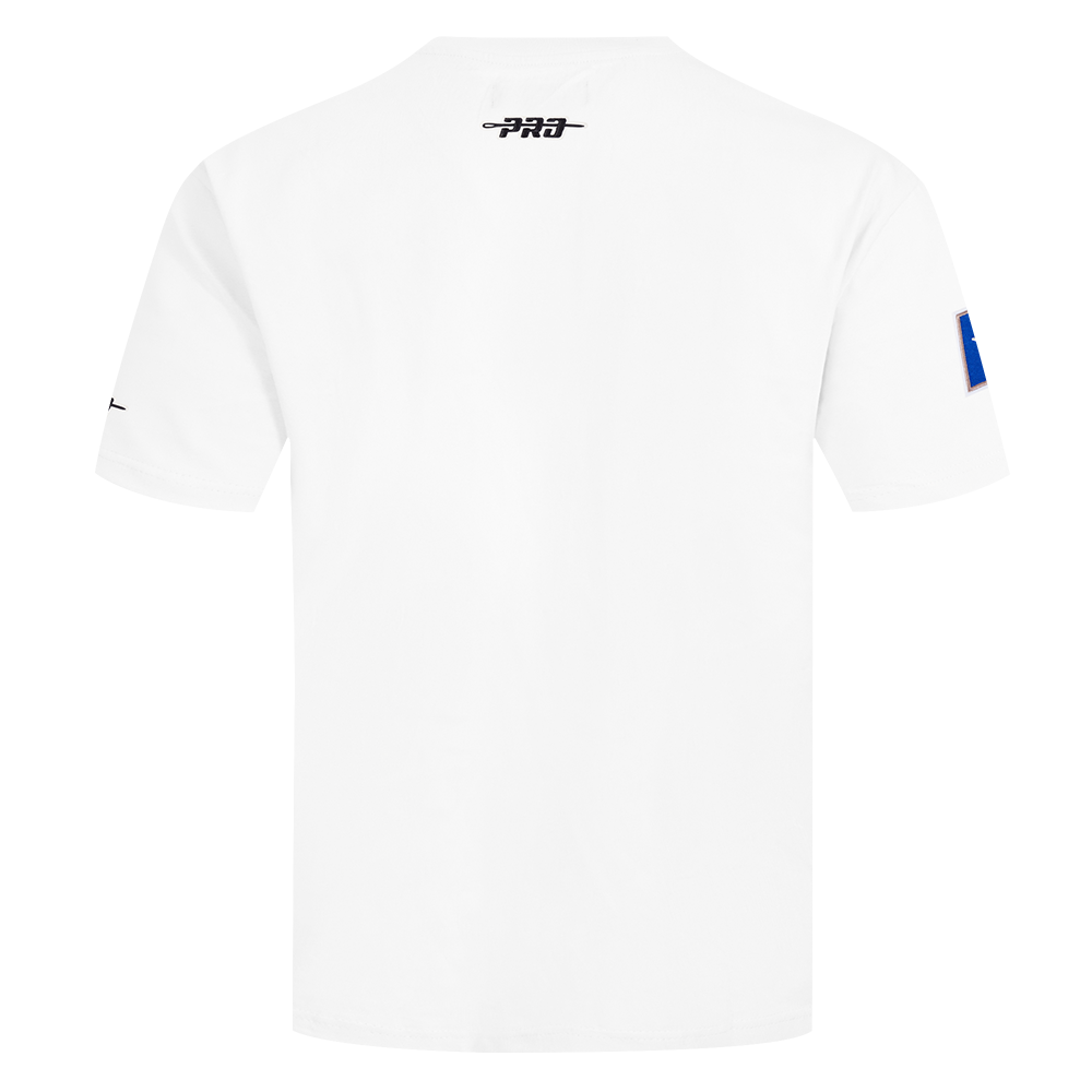 Pro Standard Texas Rangers Eternal Skull Drop Shadow Tee-Black - WHITE Thumbnail View 2