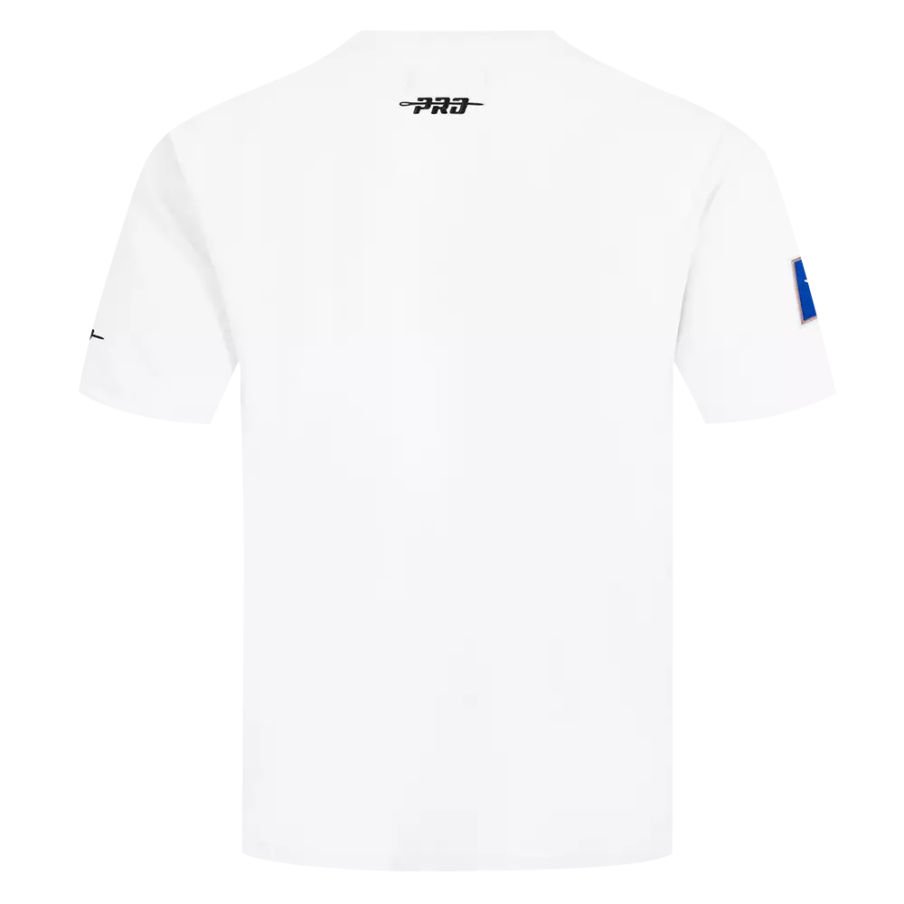 Pro Standard Texas Rangers Eternal Skull Drop Shadow Tee-Black - WHITE