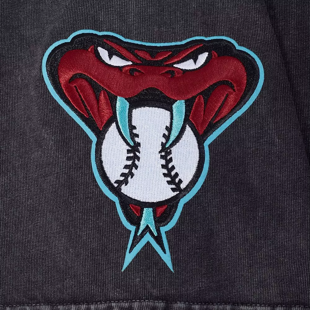 Pro Standard Arizona Diamondbacks Eternal Skull Drop Shadow Tee-Black - BLACK