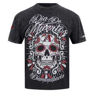 Pro Standard Arizona Diamondbacks Eternal Skull Drop Shadow Tee-Black