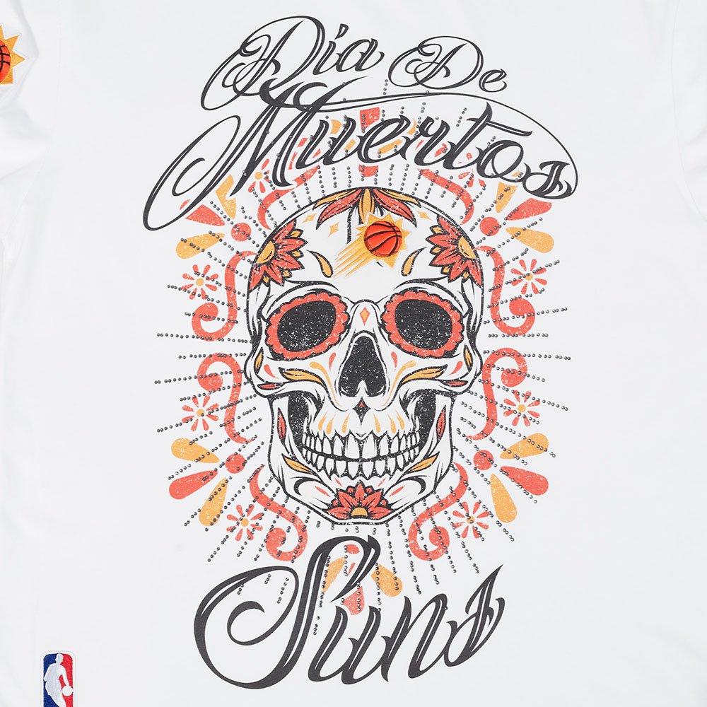 Pro Standard Phoenix Suns Eternal Skull Drop Shadow Tee-White - WHITE Thumbnail View 5