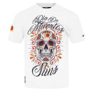Pro Standard Phoenix Suns Eternal Skull Drop Shadow Tee-White