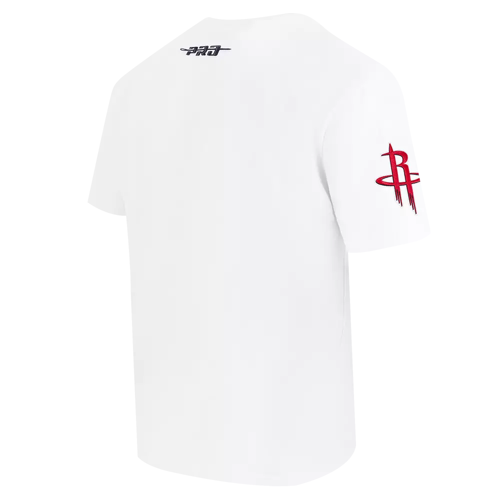 Pro Standard Houston Rockets Eternal Skull Drop Shadow Tee-White - WHITE