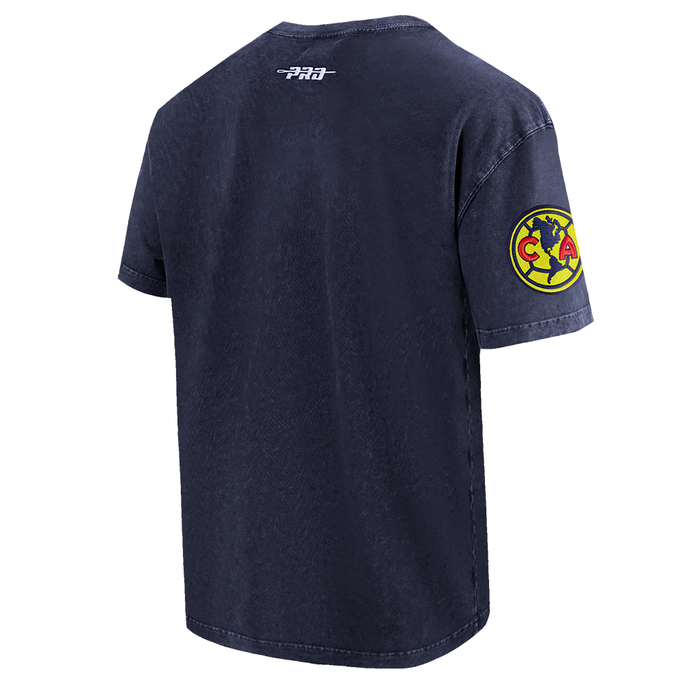 Pro Standard Club America Eternal Skull Drop Shadow Tee-Navy - NAVY Thumbnail View 4