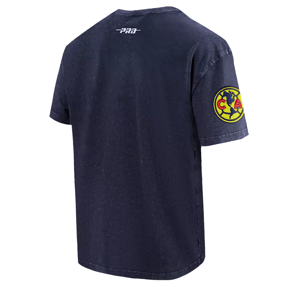 Pro Standard Club America Eternal Skull Drop Shadow Tee-Navy - NAVY