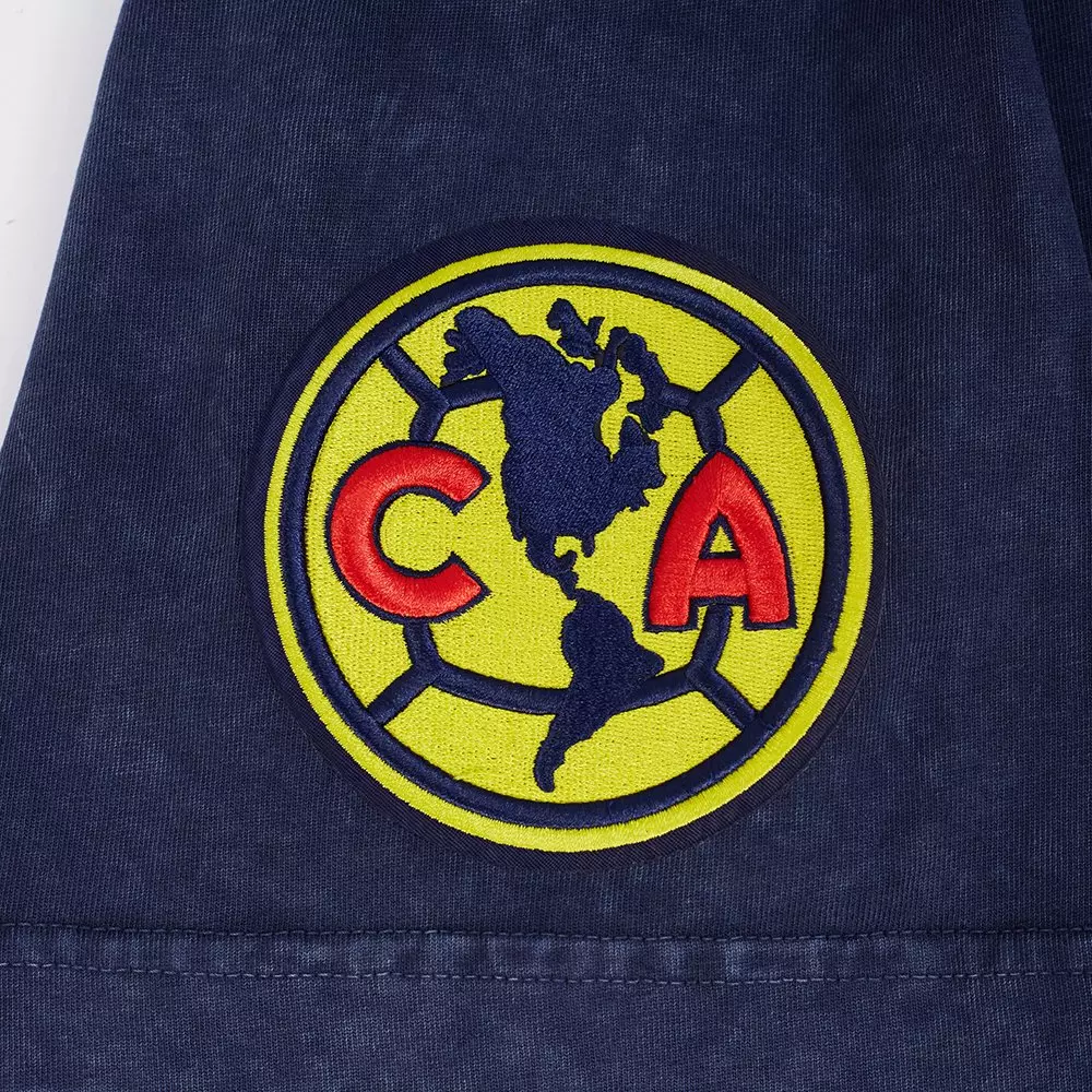 Pro Standard Club America Eternal Skull Drop Shadow Tee-Navy - NAVY