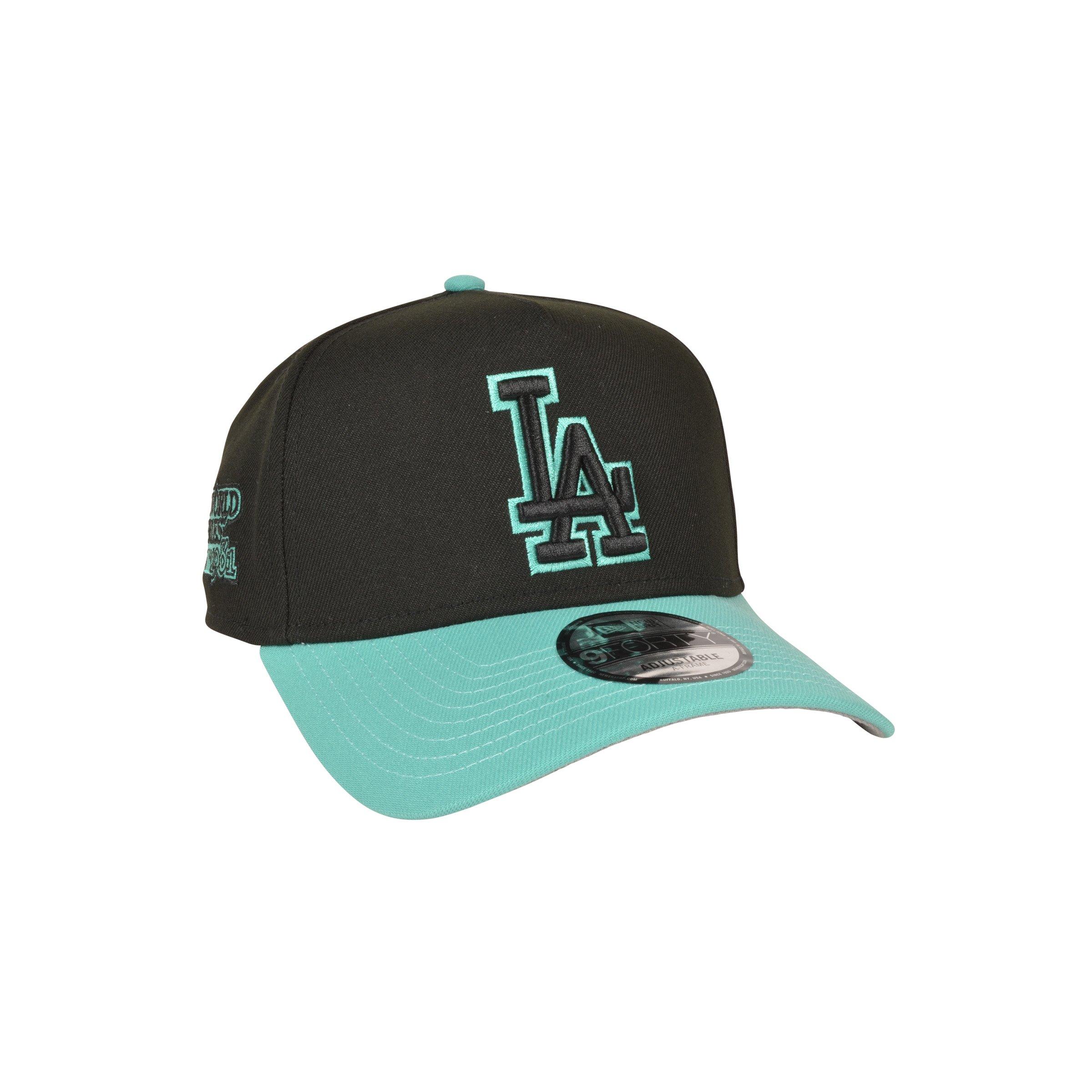New Era Los Angeles Dodgers 9FORTY A-Frame Black/Mint Snapback Hat
