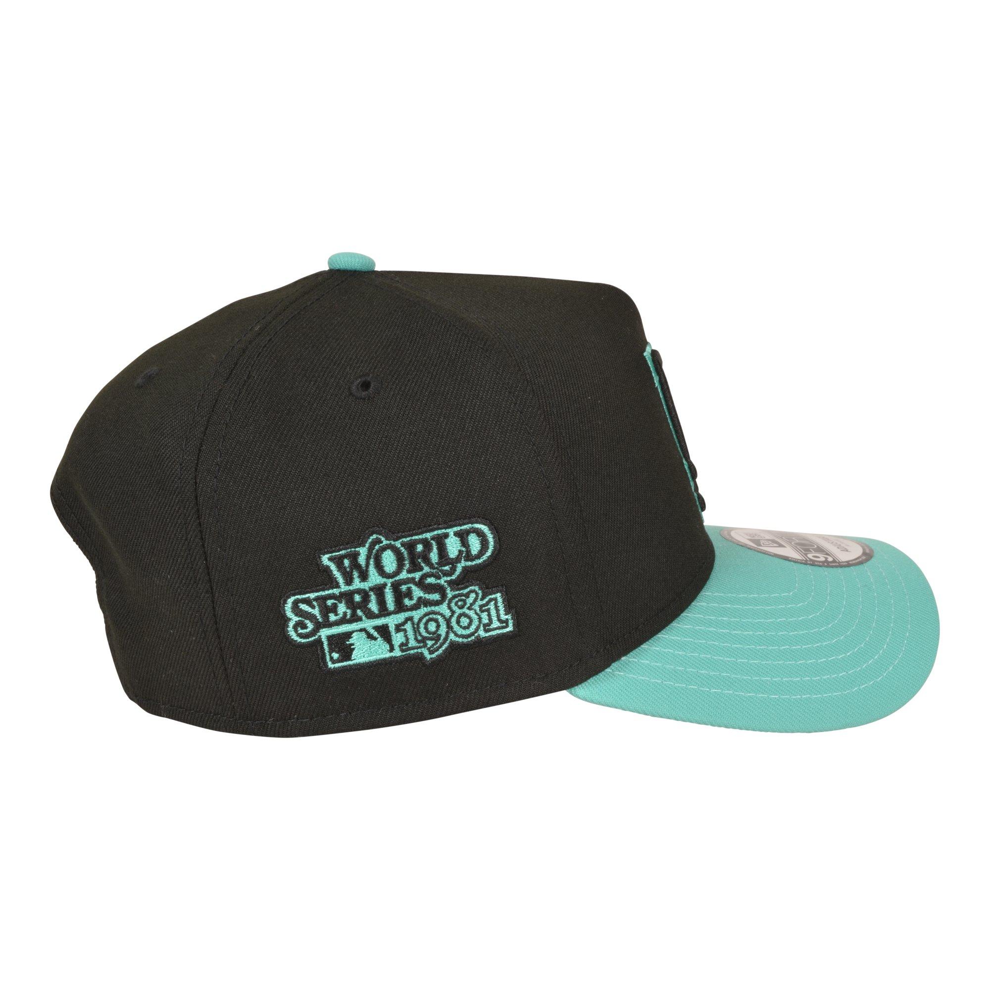 New Era Los Angeles Dodgers 9FORTY A-Frame Black/Mint Snapback Hat