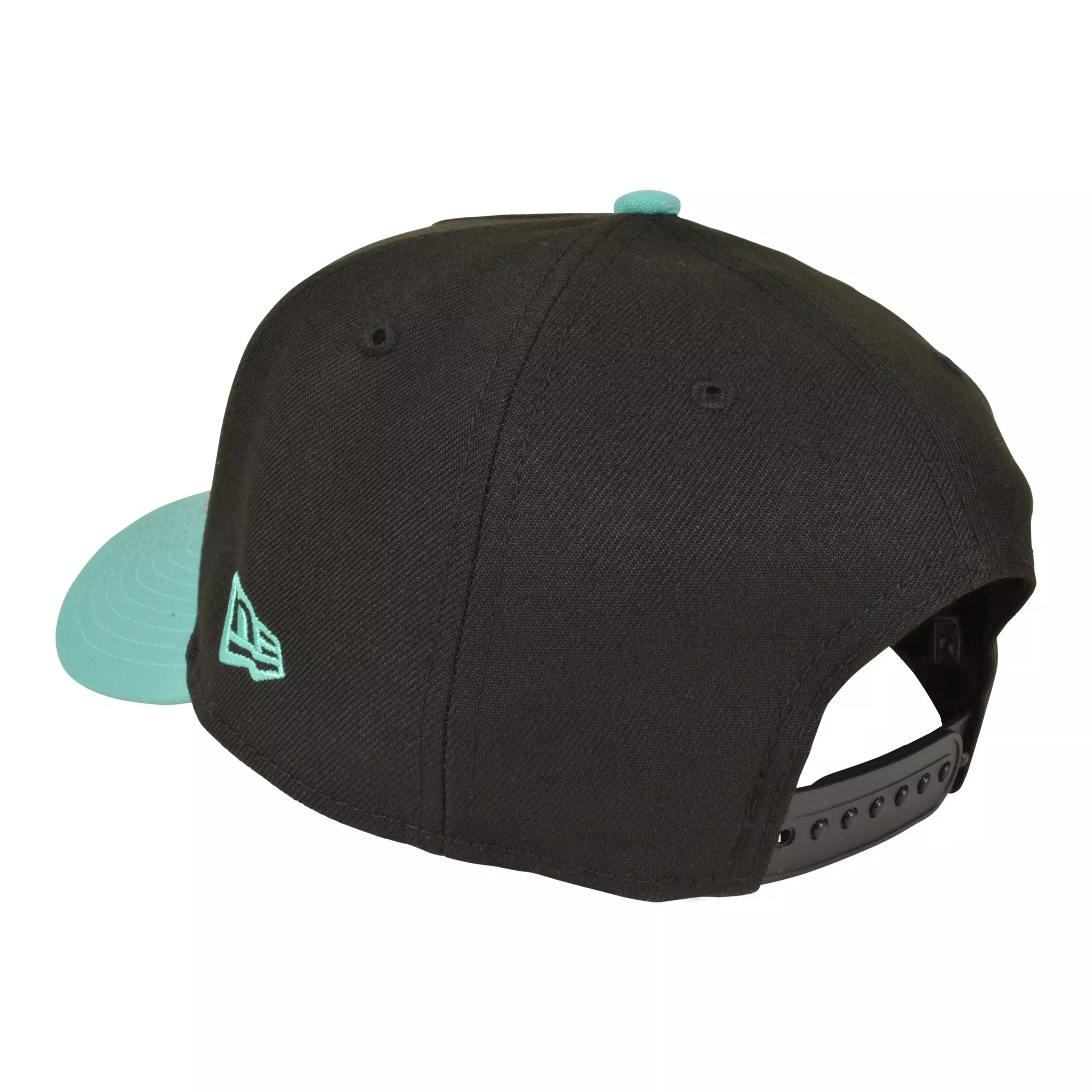 New Era St. Louis Cardinals 9FORTY A-Frame Snapback Hat-Black/Mint - BLACK/TEAL