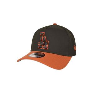 New Era Los Angeles Dodgers 9FORTY A-Frame Snapback Hat-Black/Rust