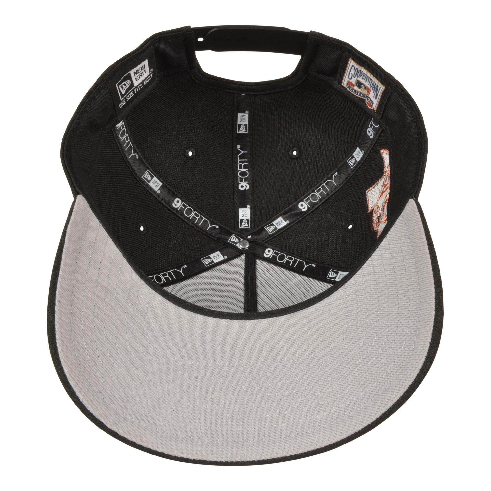New Era Texas Rangers 9FORTY A-Frame Black/Rust Snapback Hat