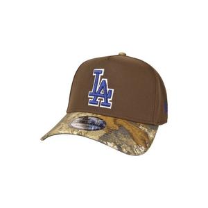 New Era Los Angeles Dodgers 9FORTY A-Frame Snapback Hat-Walnut/Realtree
