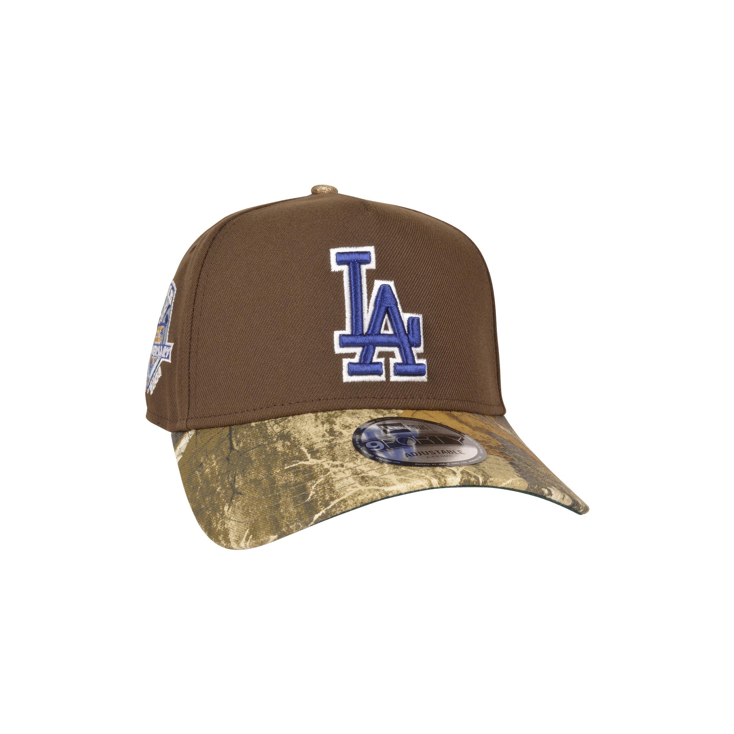 New Era Los Angeles Dodgers 9FORTY A-Frame Walnut/Realtree Snapback Hat