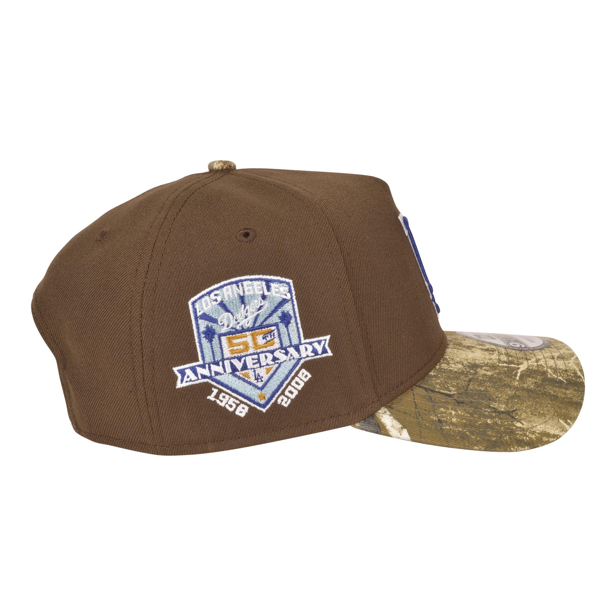 New Era Los Angeles Dodgers 9FORTY A-Frame Walnut/Realtree Snapback Hat