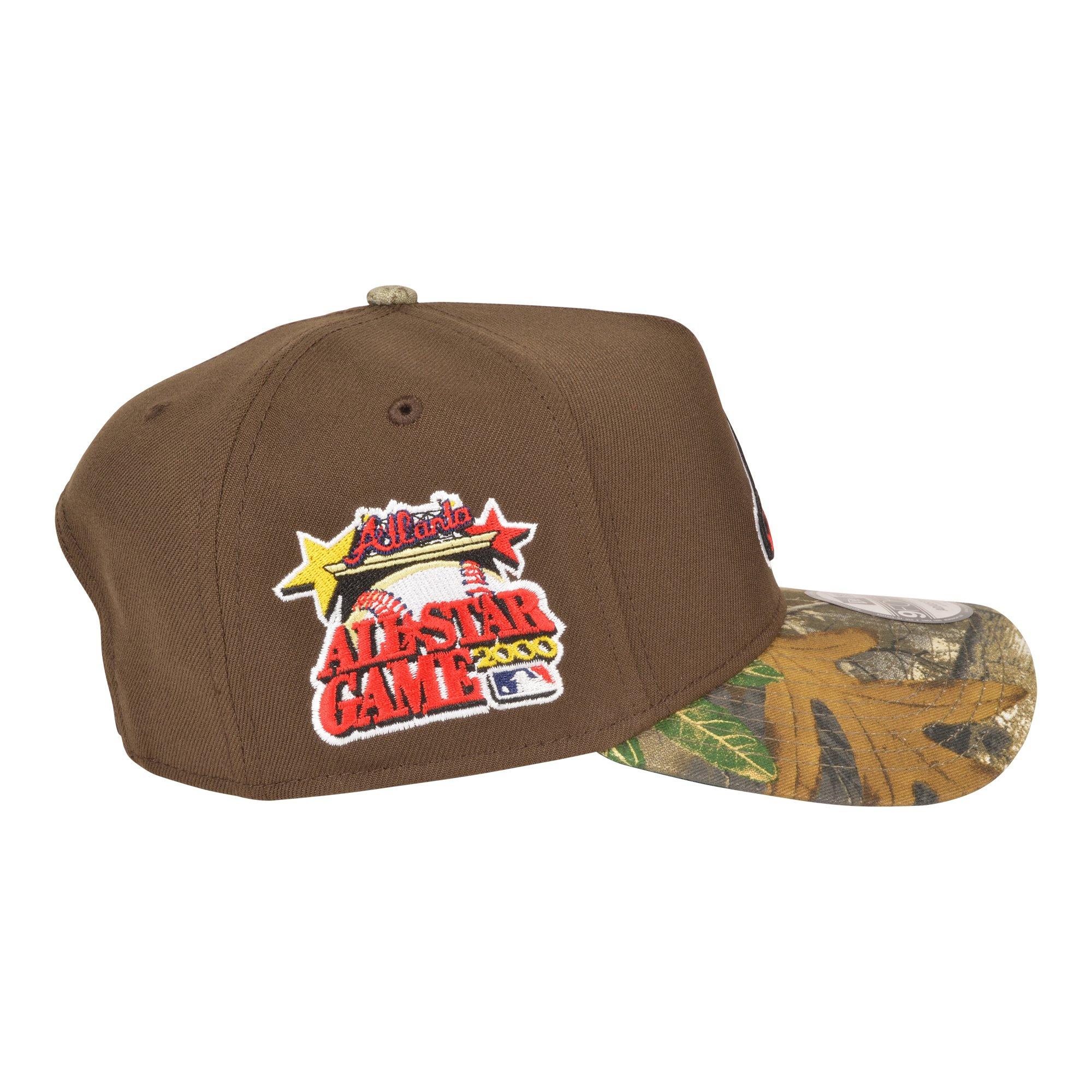 New Era Atlanta Braves 9FORTY A-Frame Walnut/Realtree Snapback Hat