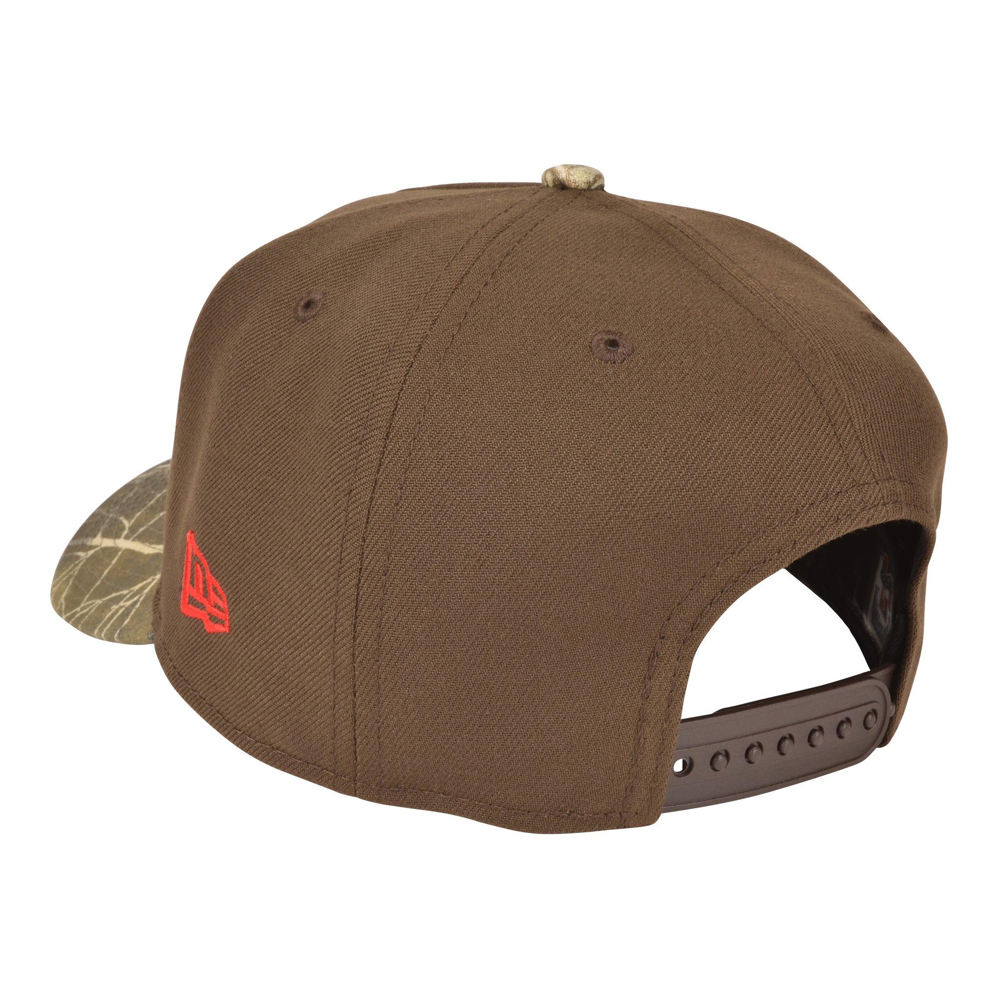 New Era Atlanta Braves 9FORTY A-Frame Walnut/Realtree Snapback Hat