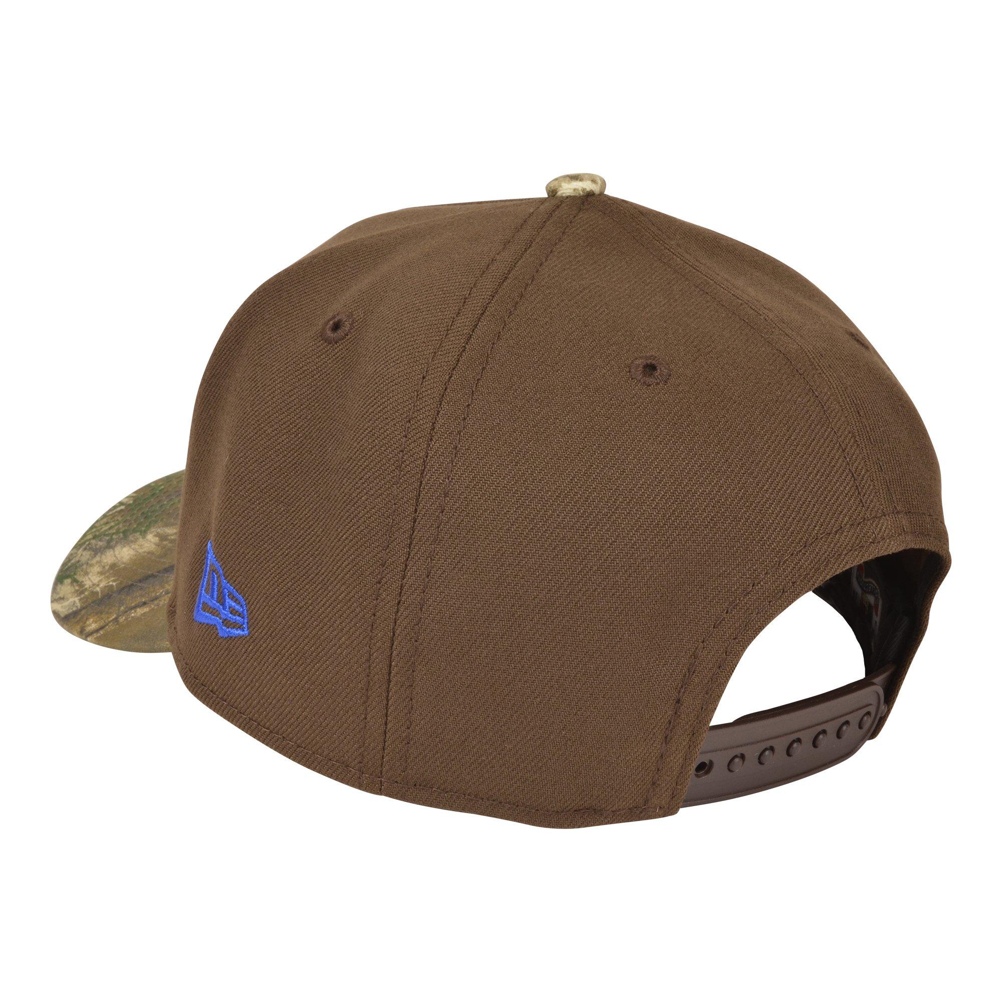 New Era Texas Rangers 9FORTY A-Frame Walnut/Realtree Snapback Hat