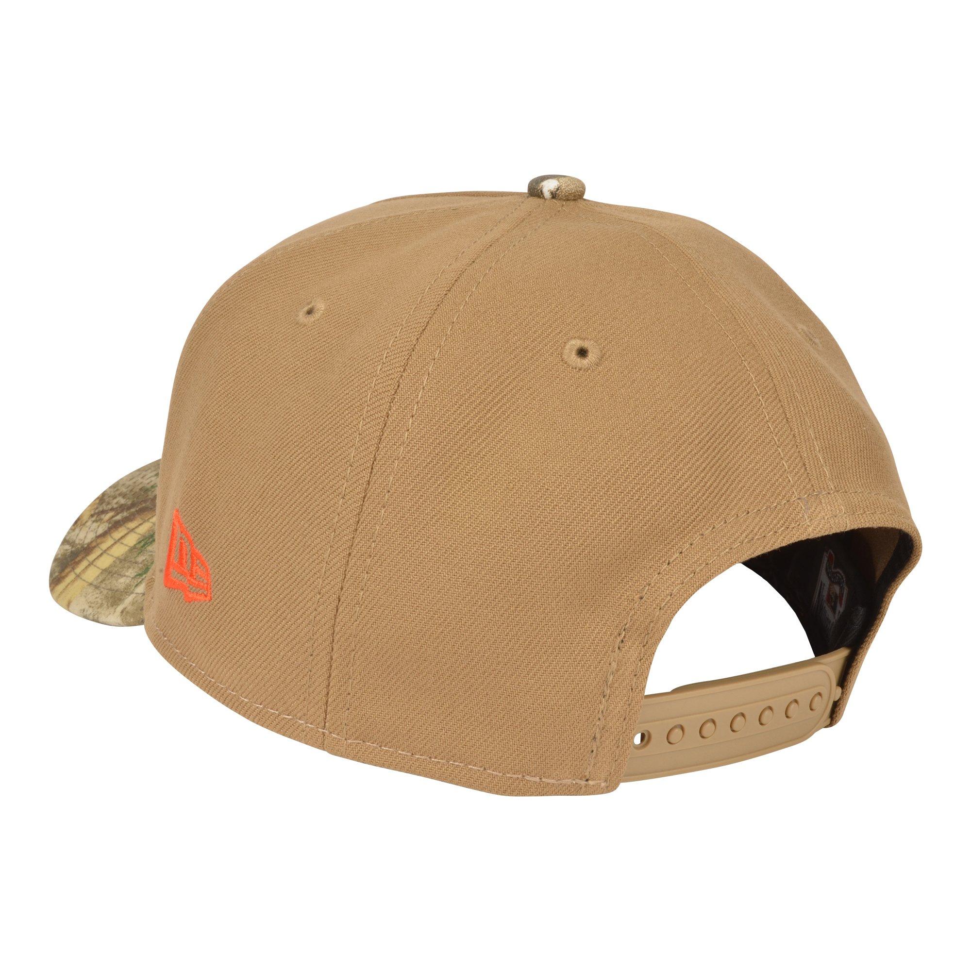 New Era Houston Astros 9FORTY A-Frame Khaki/Realtree Snapback Hat