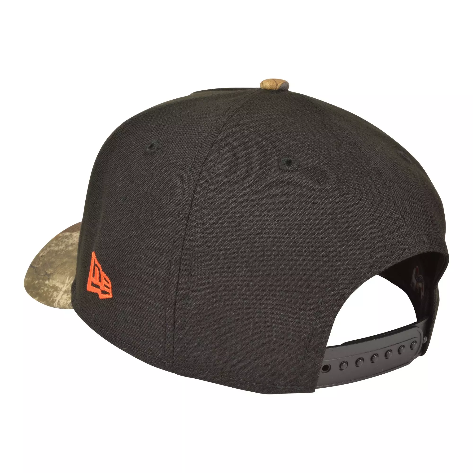 New Era Houston Astros 9FORTY A-Frame Snapback Hat-Black/Realtree - BLACK