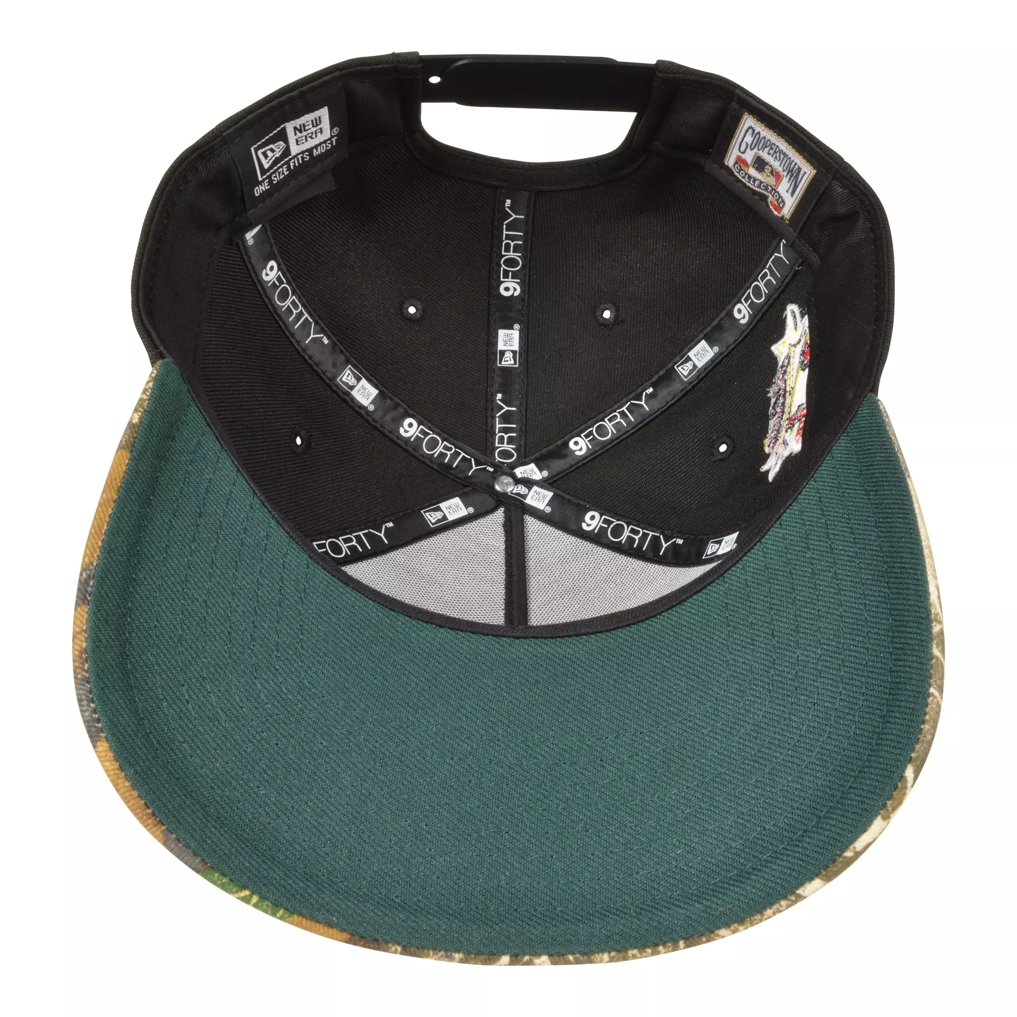 New Era Houston Astros 9FORTY A-Frame Snapback Hat-Black/Realtree - BLACK