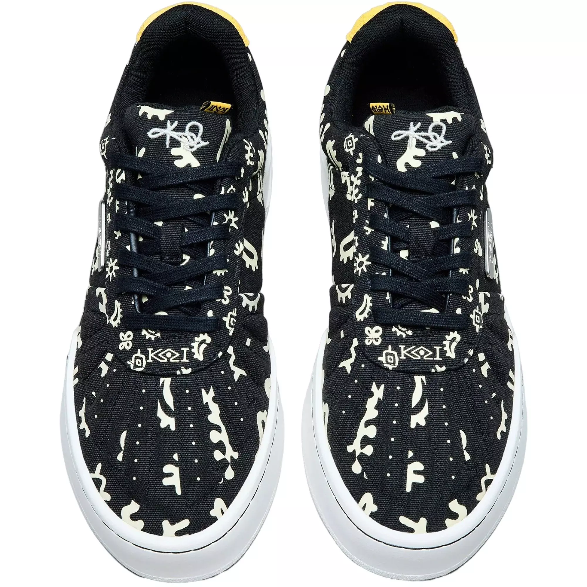 ANTA Kai Hélà Style "Groundwork" Men's Shoe - BLACK/YELLOW