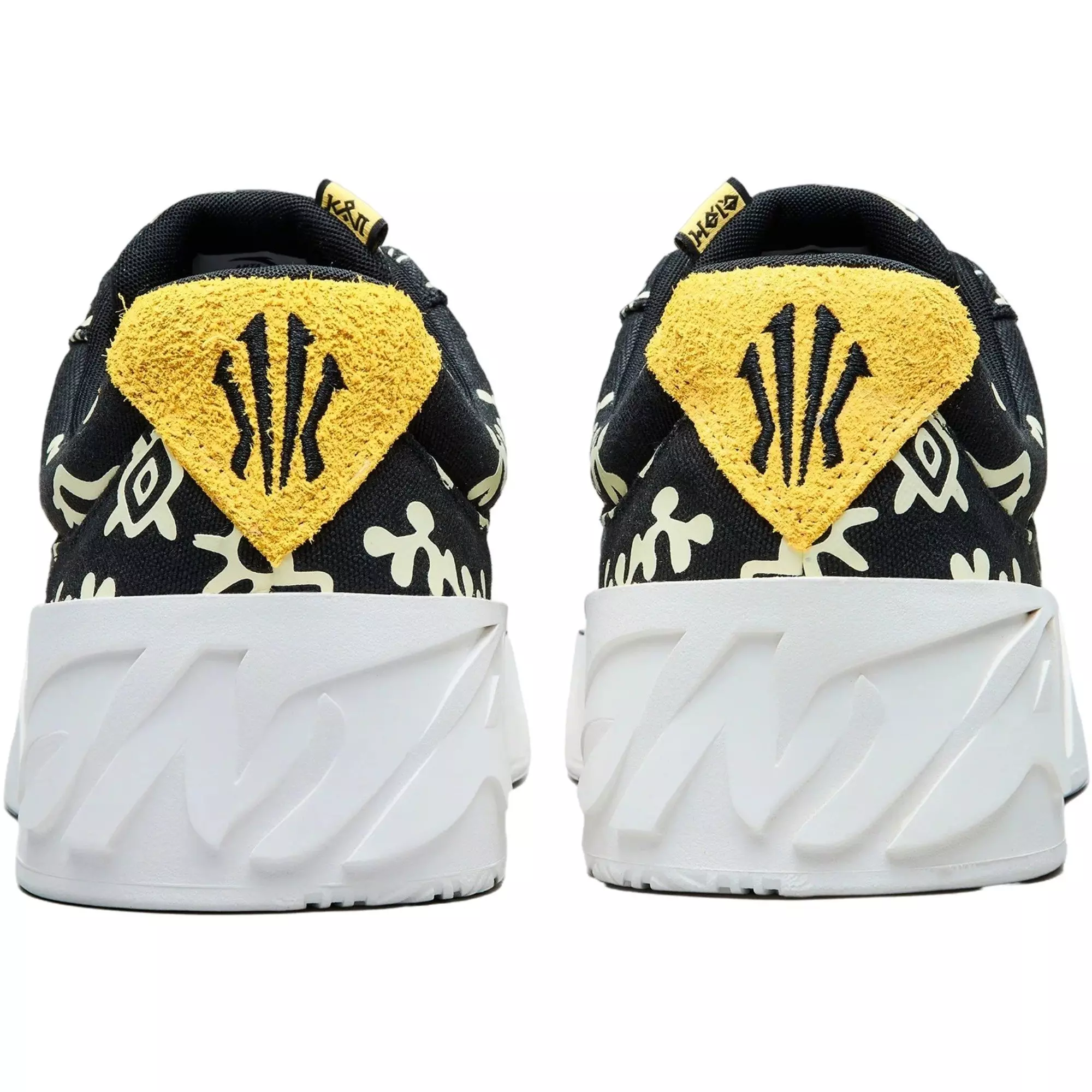 ANTA Kai Hélà Style "Groundwork" Men's Shoe - BLACK/YELLOW