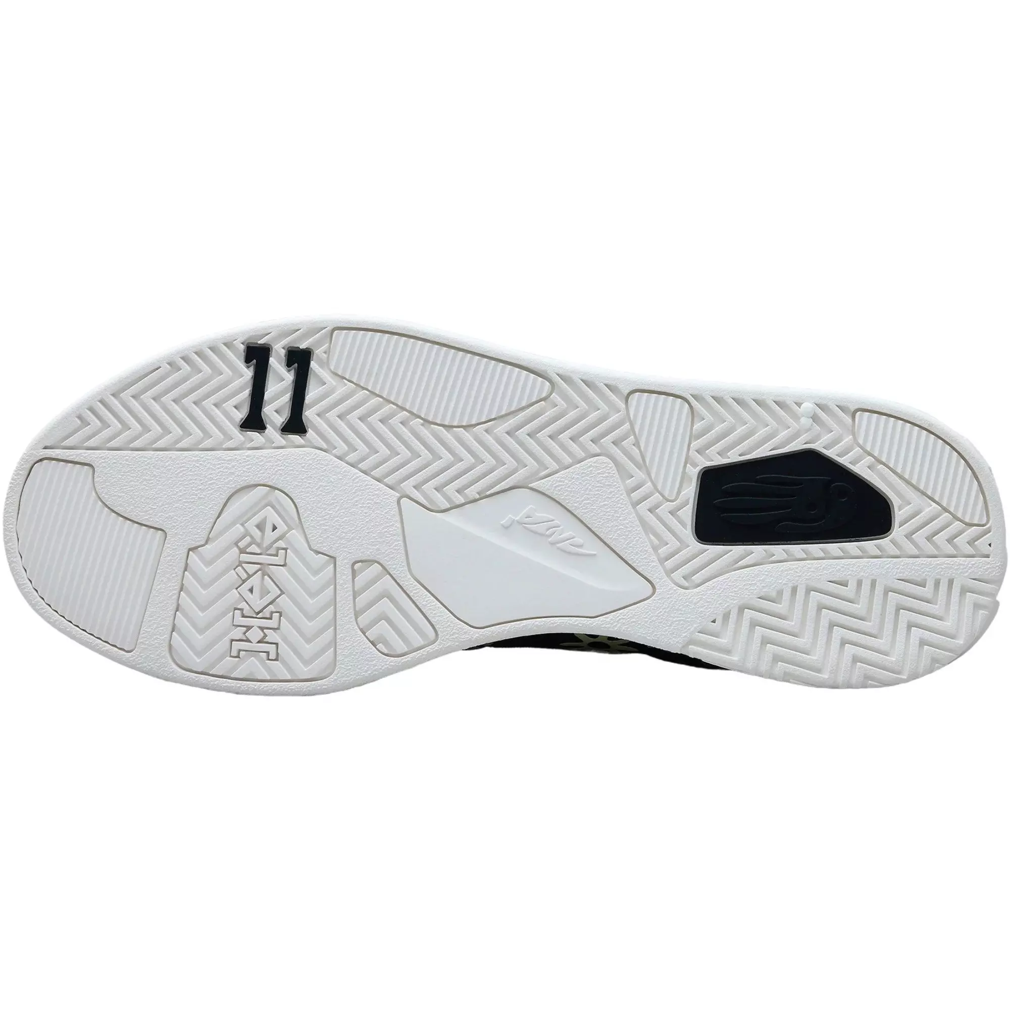 ANTA Kai Hélà Style "Groundwork" Men's Shoe - BLACK/YELLOW