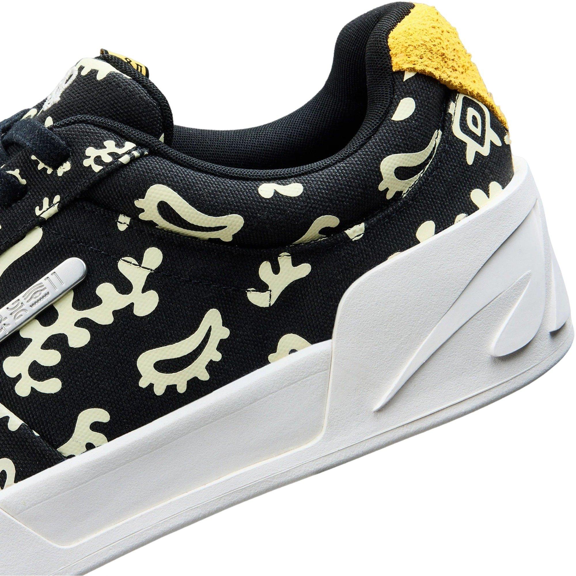 ANTA Kai H&eacute;l&agrave; Style "Groundwork" Men's Shoe - BLACK/YELLOW Thumbnail View 8