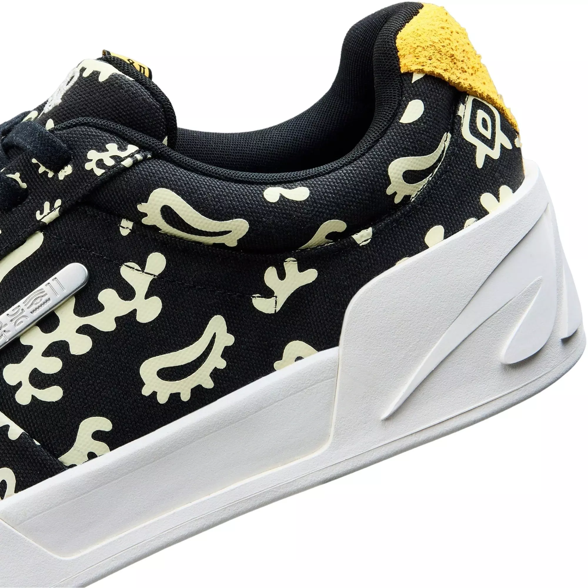 ANTA Kai Hélà Style "Groundwork" Men's Shoe - BLACK/YELLOW