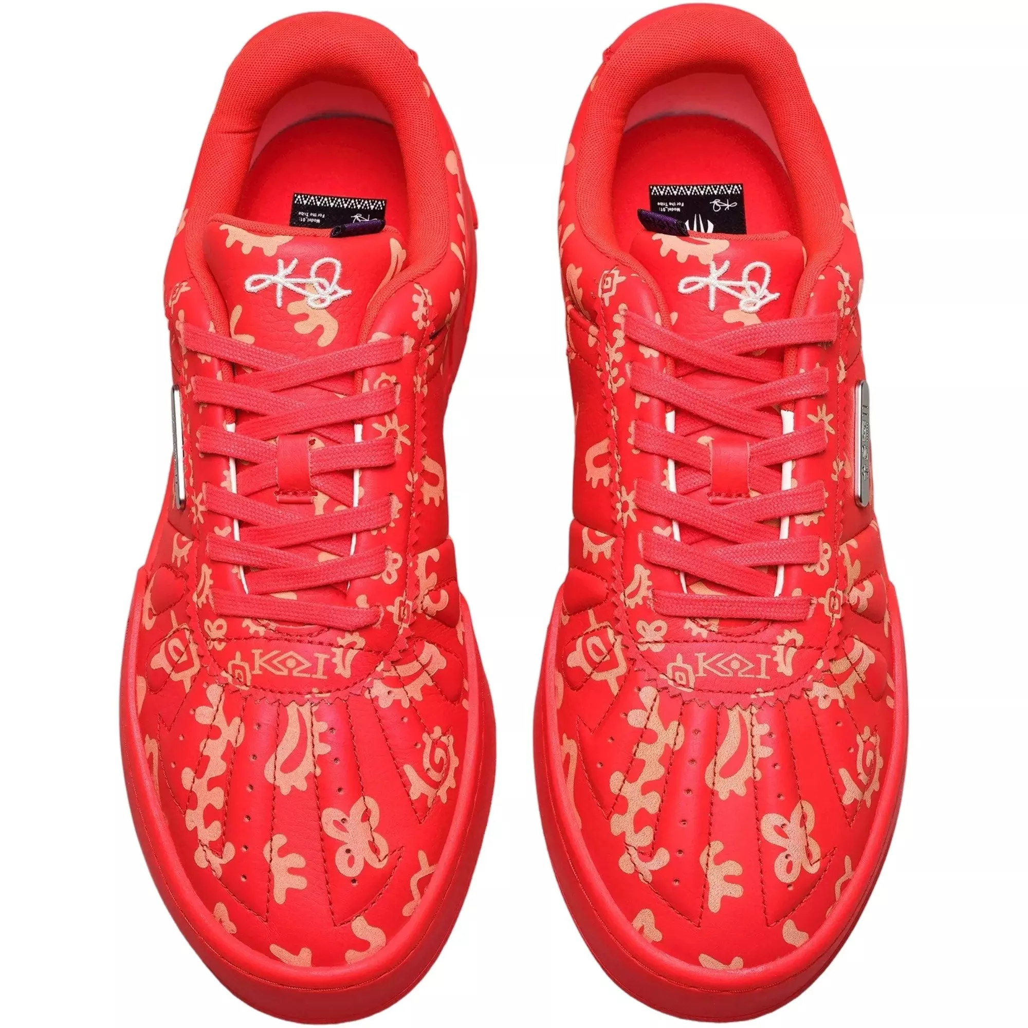 ANTA Kai Hélà Style "Ancestral Flame" Men's Shoe - RED/YELLOW