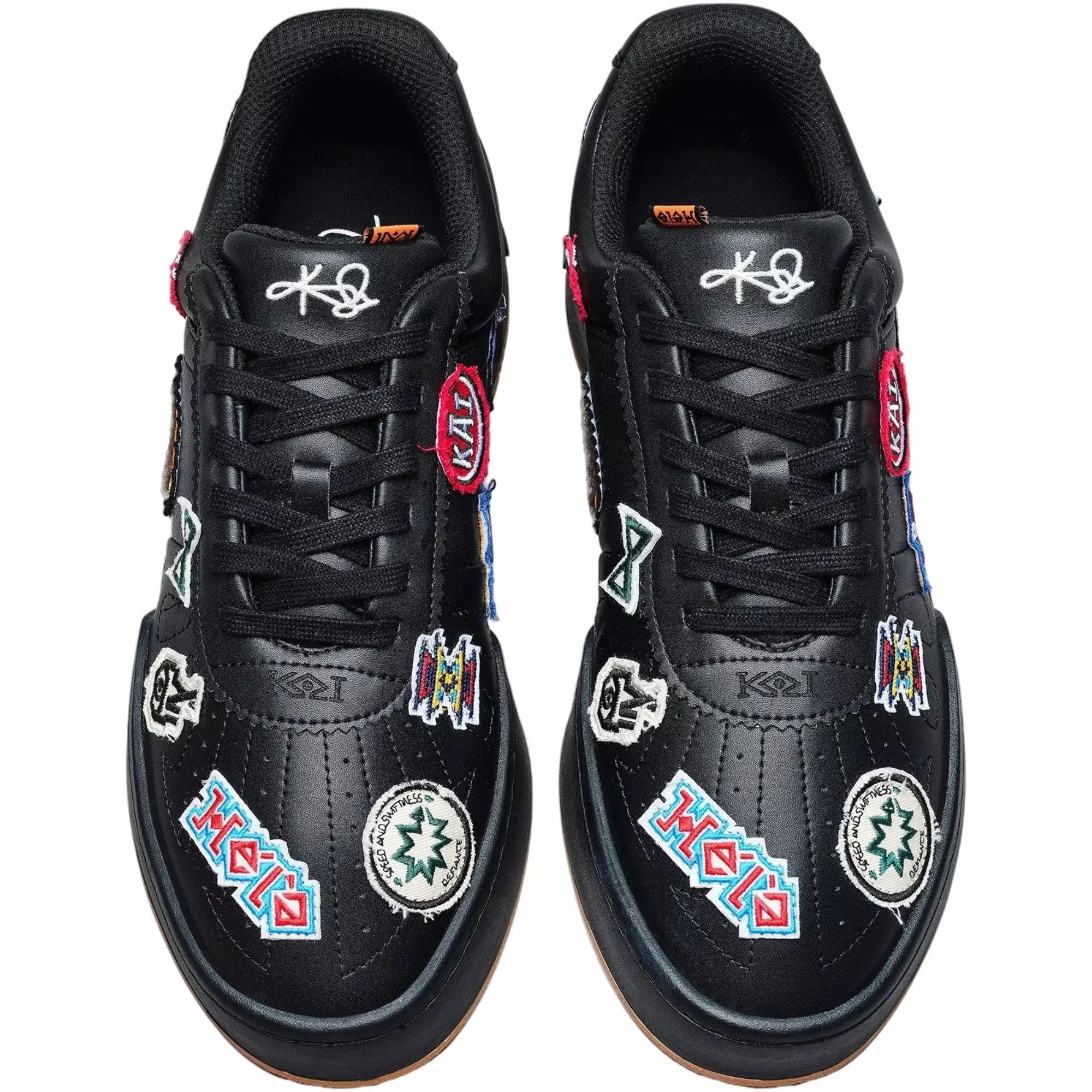 ANTA Kai Hélà Style Limited "Black Patches" Men's Shoe - BLACK