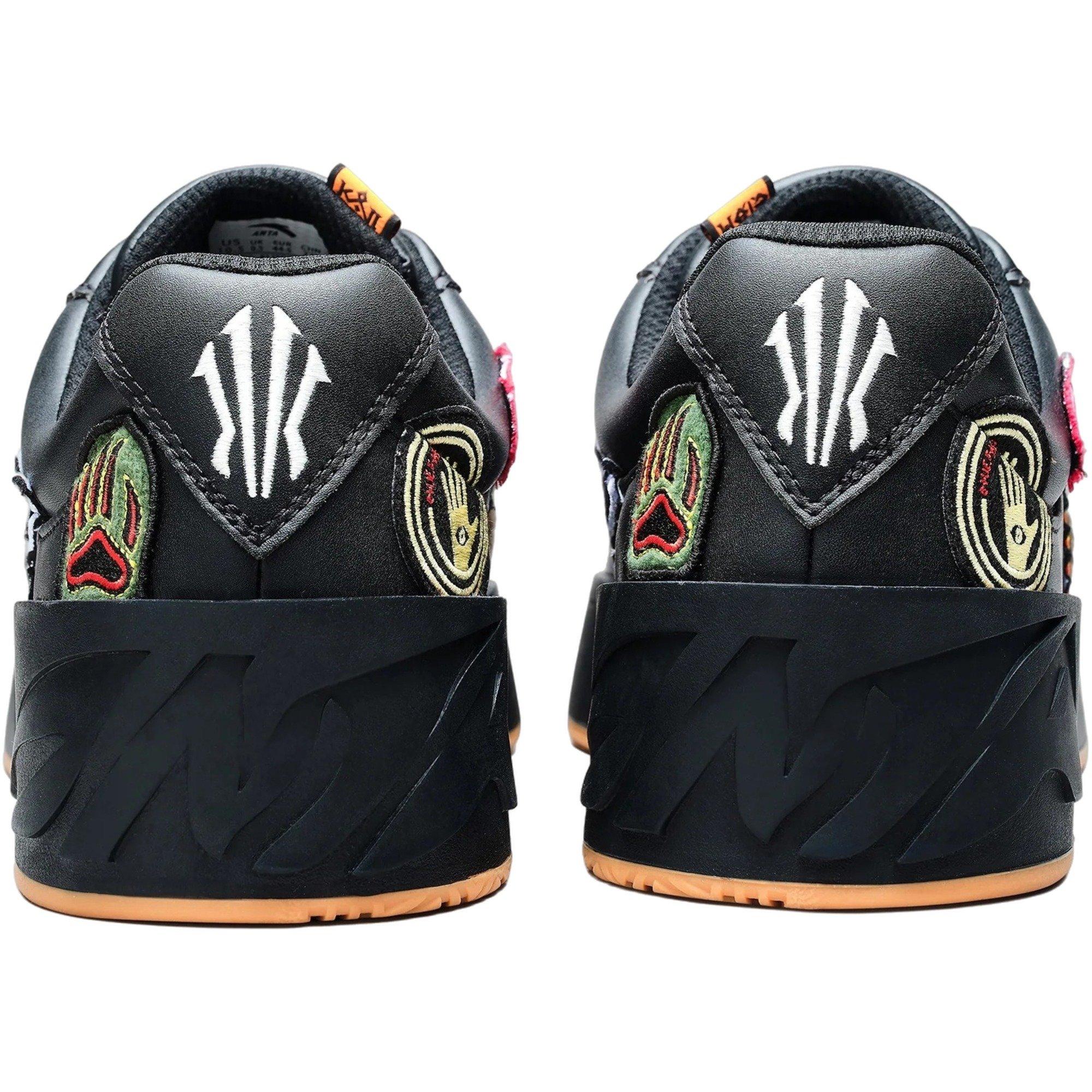 ANTA Kai H&eacute;l&agrave; Style Limited "Black Patches" Men's Shoe - BLACK Thumbnail View 4