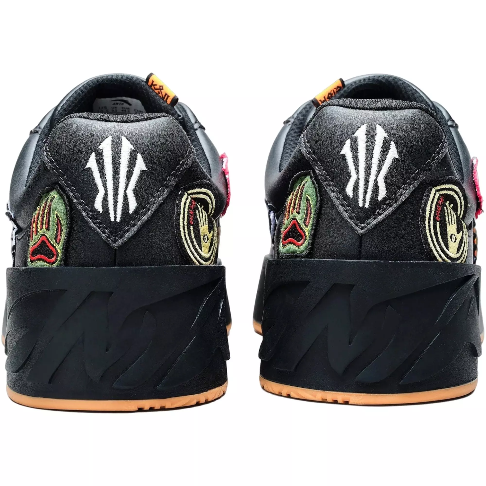 ANTA Kai Hélà Style Limited "Black Patches" Men's Shoe - BLACK