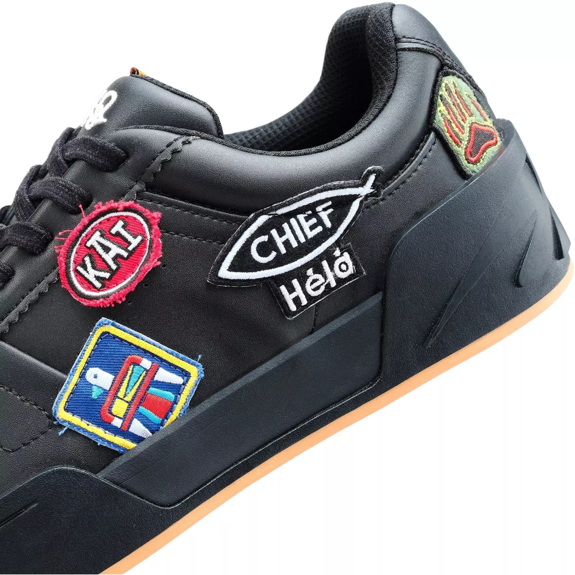 ANTA Kai Hélà Style Limited "Black Patches" Men's Shoe - BLACK