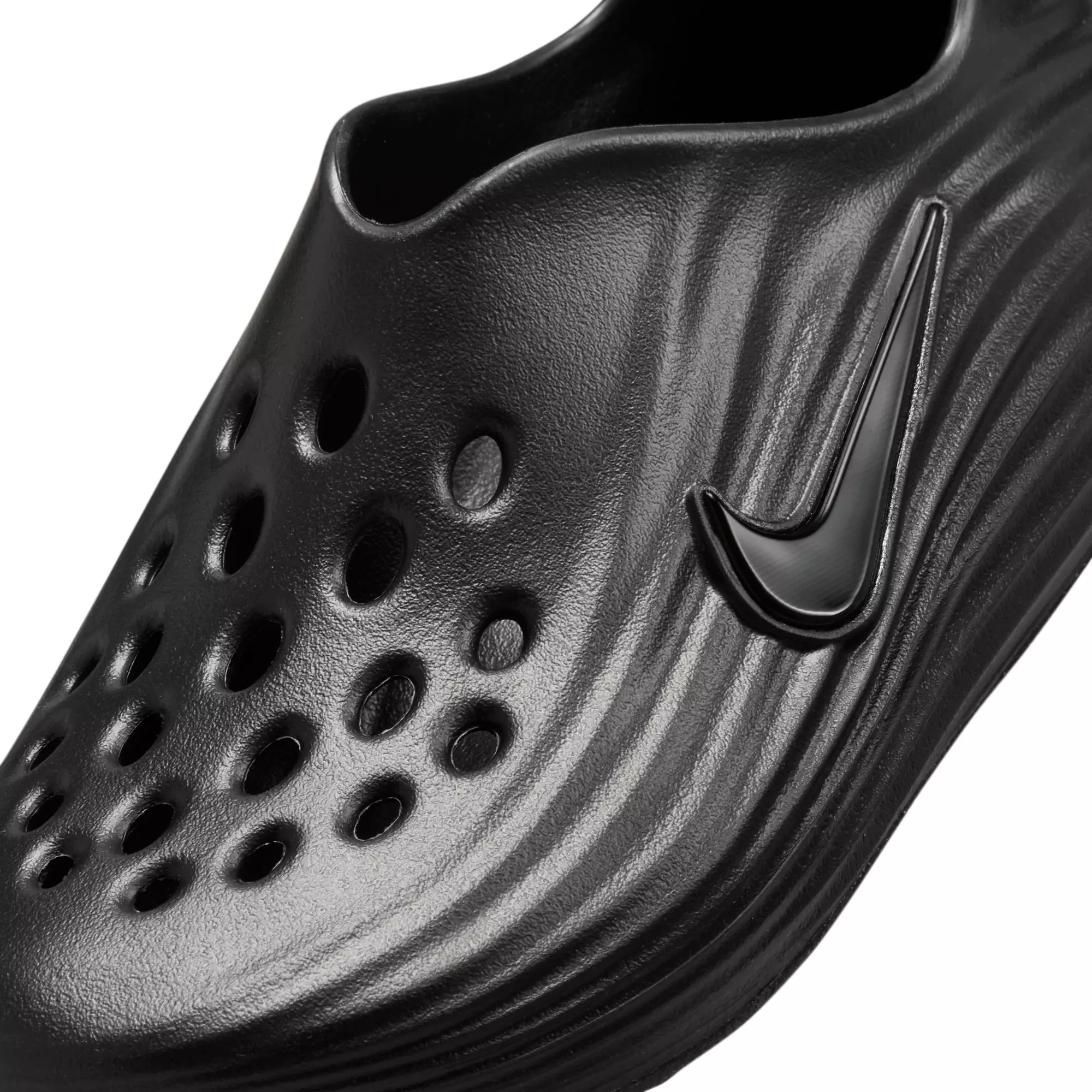 Nike ReactX Rejuven8 "Black" Grade School Boys' Slide - BLACK