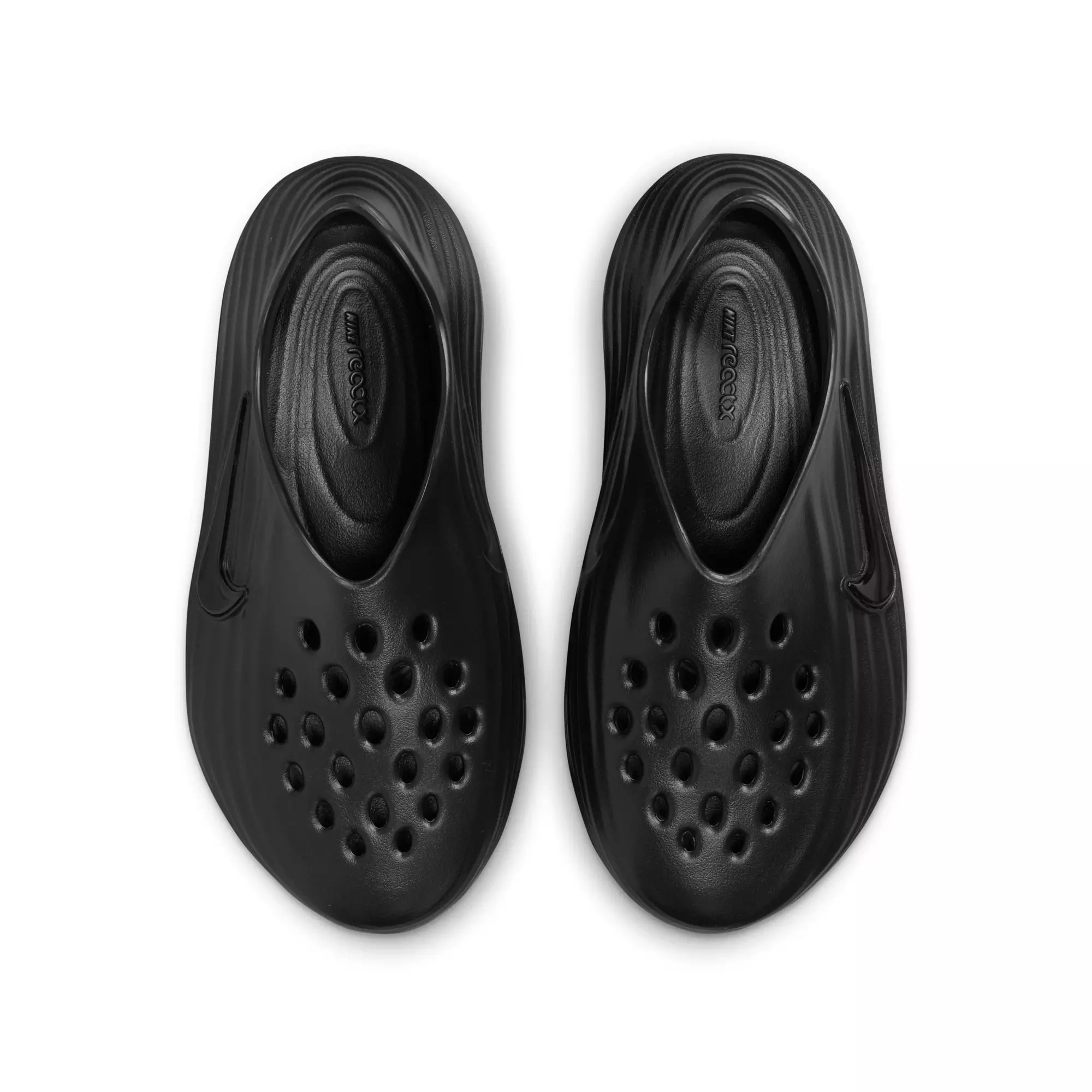 Nike ReactX Rejuven8 "Black" Preschool Boys' Slide - BLACK
