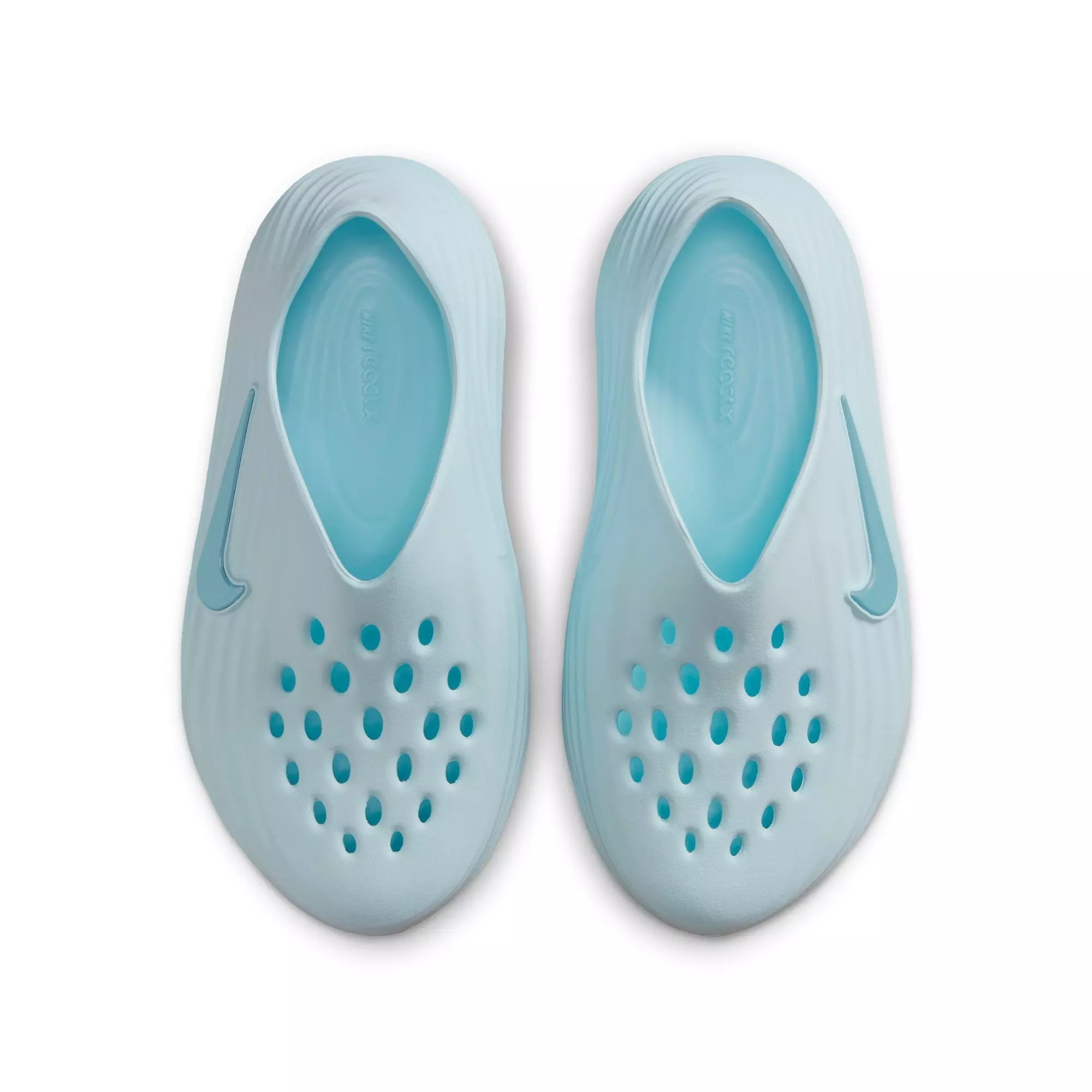 Nike ReactX Rejuven8 "Glacier Blue" Preschool Boys' Slide - LT BLUE