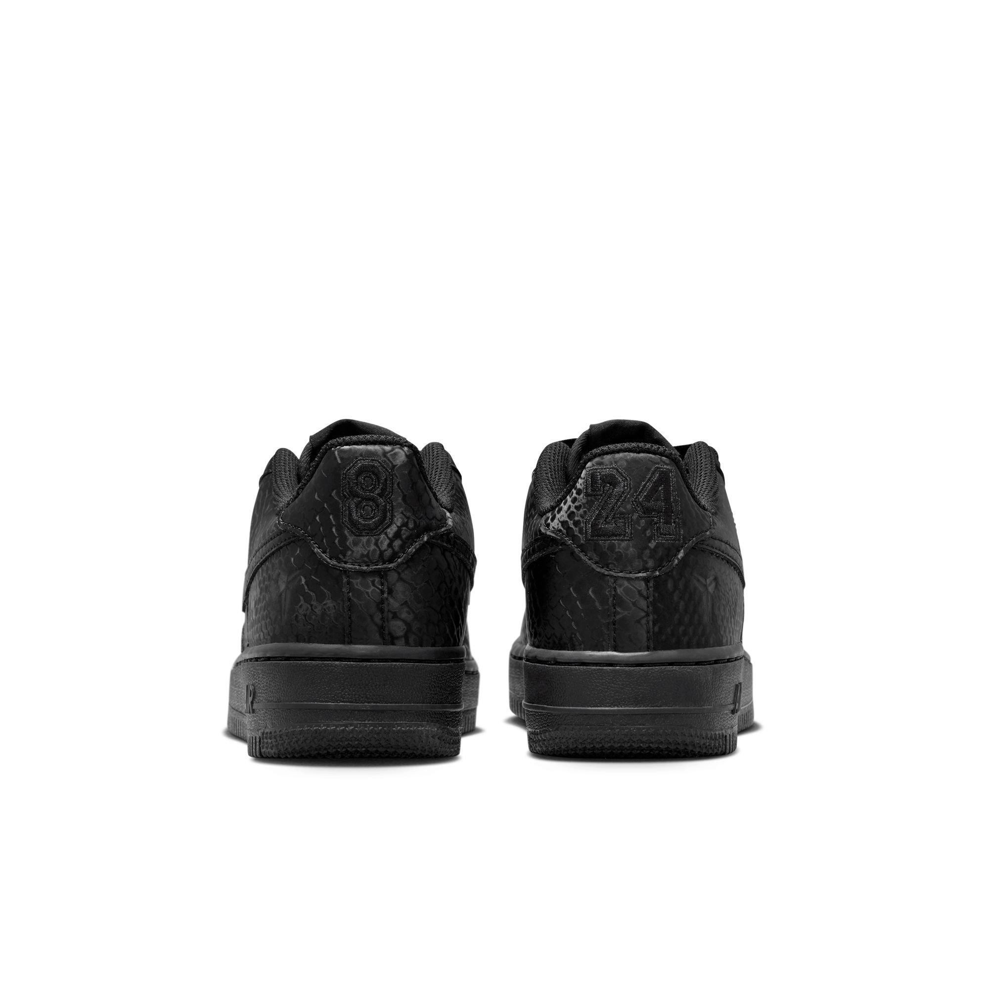 Nike Kobe Air Force 1 Low Grade School Boys' "Black" Shoe