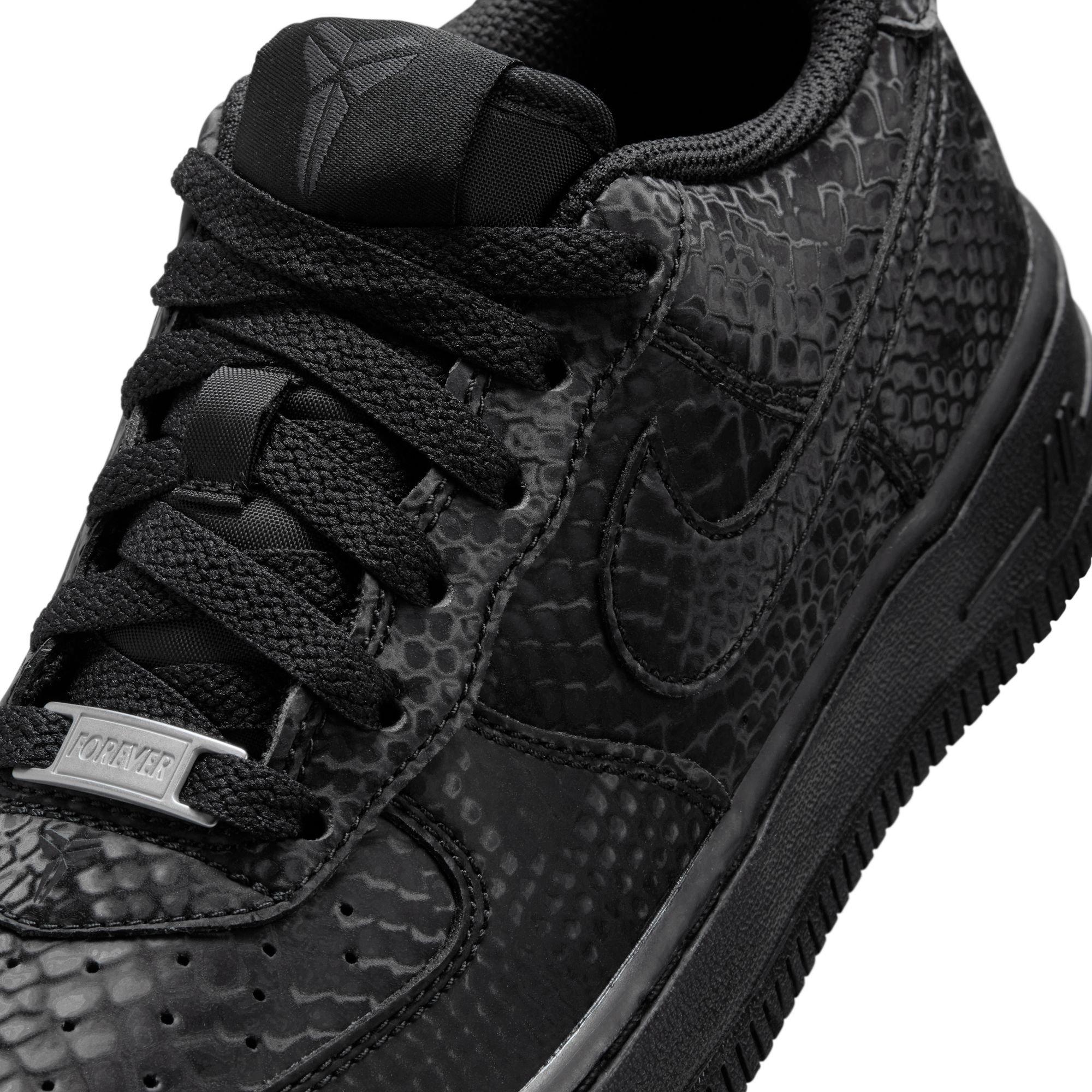 Nike Kobe Air Force 1 Low Grade School Boys' "Black" Shoe